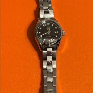 Tag Heuer Carrera 27mm Black and Diamond Dial Women's Watch